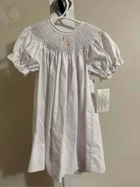 NWT Rosalina Collection Smocked Bishop Dress